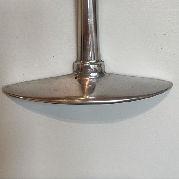 Vintage Pier 1 Imports 20” Stainless Steel Etched ‘Cheers’ Wine Glass Wall Decor - Picture 8 of 13